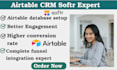 setup airtable database design softr client portal webapp automation expert