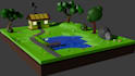 do 3d modeling and animation services using blender