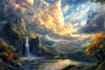 develop fantasy landscape and all concept art illustration