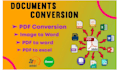 convert PDF word excel powerpoint and others