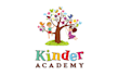 design awesome childcare, preschool, kids play, kindergarten and education logo