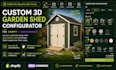create custom 3d furniture configurator for shopify woocommerce