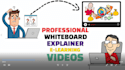make whiteboard animation explainer elearning course video and training video