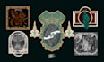 create antique gothic ornamented illustration