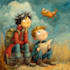 children book cover and children book illustrations