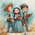 draw children book illustrations and covers