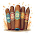 do professional cigar logo, bands, label, and cigar box design