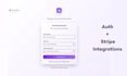 create responsive next js web app with supabase firebase backend integration