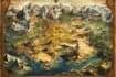 design a fantasy map illustration