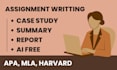 do assignment, finance, case studies, project work, report, apa paper and essays