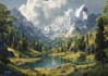 create concept art, fantasy landscapes, background scenes