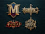 design awesome rpg fantasy or sci fi logo for you