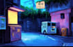 do anime background art