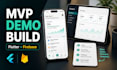 build your flutter firebase mvp app for android and ios
