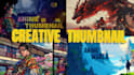create aesthetic anime style thumbnail
