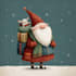 draw holiday cheer with custom christmas illustration