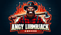 design awesome angry lumberjack logo within 1 day