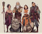 a custom fantasy or dnd character portrait