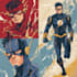 draw superhero character for you