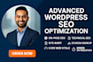 do onpage SEO service and technical optimization of wordpress website