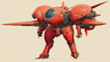 create cyber mecha illustration