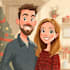 draw christmas cartoon caricature