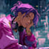 design anime character , cyberpunk character