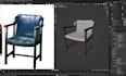 create 3d furniture models and animations