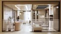 do luxury contemporary manager office and reception