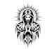 design super god logo with satisfaction guaranteed