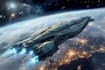 design sci fi spaceship design