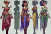 design a concept art character or object