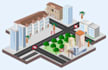 create profesional map projection cad projection orthographic drawing 3d mapping