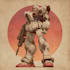 create epic mecha robo illustrations for your project
