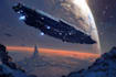 make a custom spaceship sci fi steampunk nft