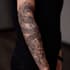 create a tattoo design of tattoo sleeve