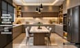design kitchen interior in 3d and render