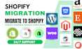 shopify migration wix magento prestashop opencart wordpress migrate to shopify