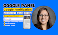 do google panel, knowledge, verification, excel vlooku graph, pivot table