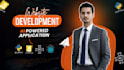 develop ai web application and saas application