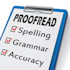 proofread and edit your document accurately