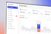design a saas dashboard UI and web app interface in figma