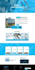 create a modern responsive website using HTML, CSS, and javascript