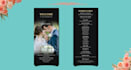 design wedding programs invitation card anniversary