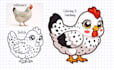 design cute chibi animal character and mascot