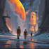 design sci fi art, concept art, sci fi art illustration
