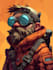 draw a 2d game character illustration