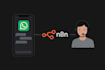 develop an ai agent with n8n and whatsapp