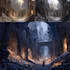 do stylized environment illustration background art