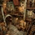 illustrate environments, landscapes, board game, concept art